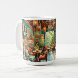 Café in Colombo Sri Lanka Kaffeetasse