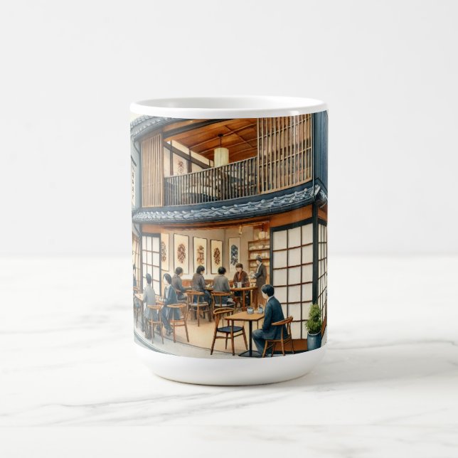 Café in Fukuoka Japan Kaffeetasse (Mittel)