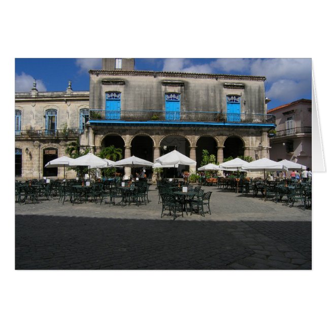 Café in Havanna Kuba (Vorderseite (Horizontal))