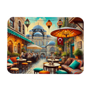 Café in Istanbul Magnet