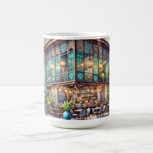 Café in Kuala Lumpur Malaysia Kaffeetasse (Mittel)