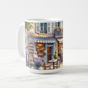 Café in Marseille Frankreich Kaffeetasse