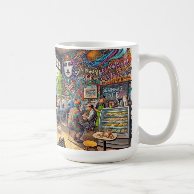 Café in San Francisco Mission District Tasse (Rechts)