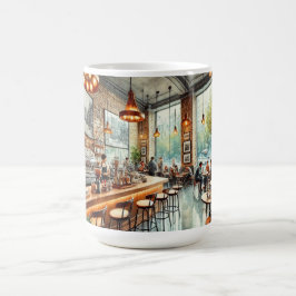 Café in Santiago Chile Kaffeetasse