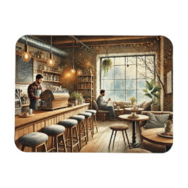 Café in Vancouver Tasse Magnet