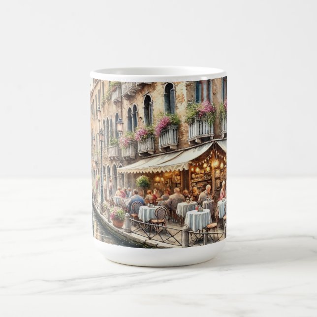 Café in Venedig Kaffeetasse (Mittel)