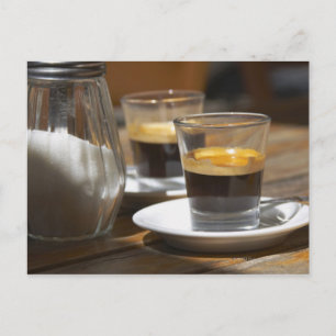 Café-Kultur Postkarte