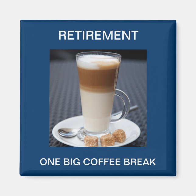 Cafe Latte Magnet (Vorne)