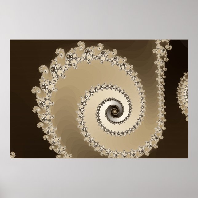 Cafe Latte Poster (Vorne)