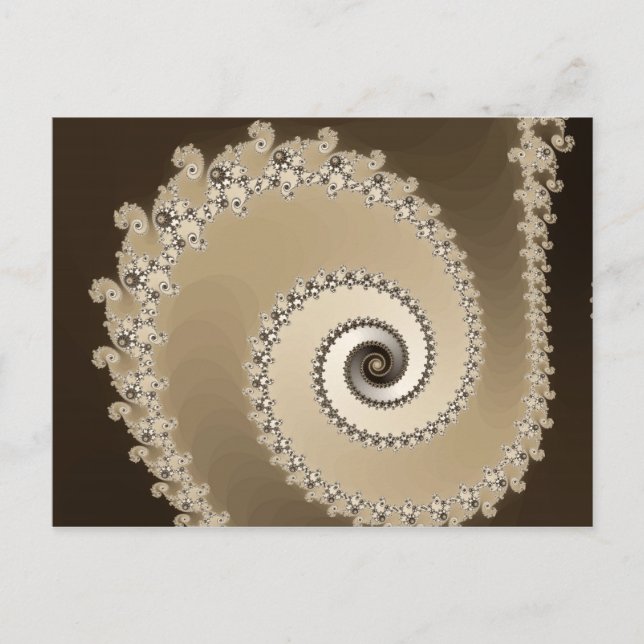 Cafe Latte Postkarte (Vorderseite)