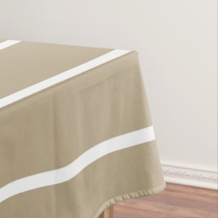 Café Latte White Tischdecke
