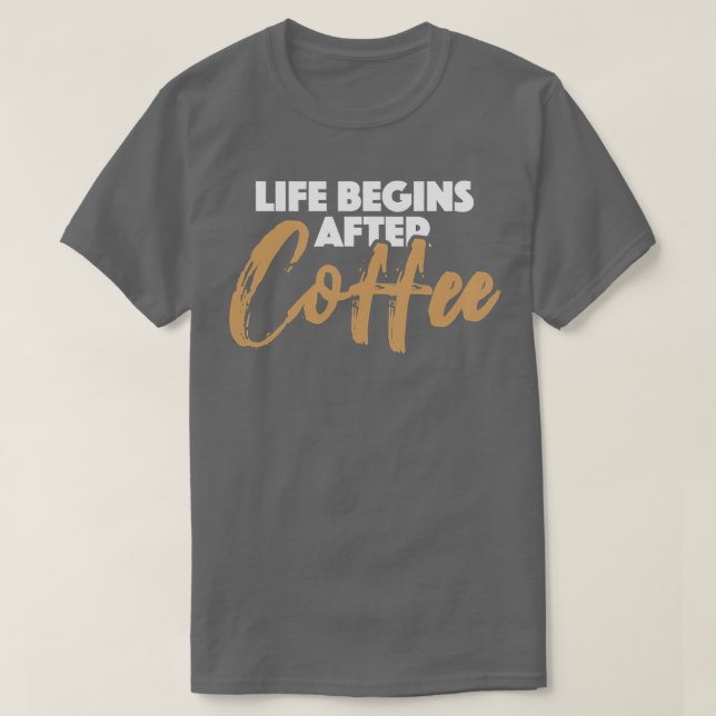Café Lover Fanatic Barista T-Shirt (Design vorne)