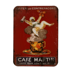 Cafe Martin Coffee Genie Magnet