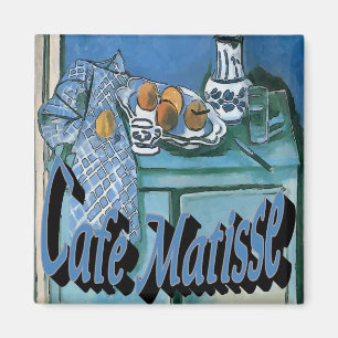 Cafe Matisse Poster Kaffeehaus Magnet
