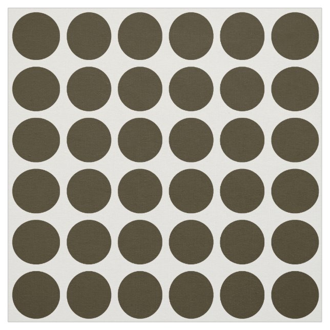 Café Mocha Neutrale Punkte Stoff (Muster)