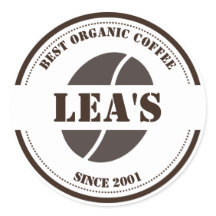 Café Modernes Coffee Bean Logo