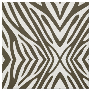 Café Mokka-neutrale PersonZebra Stoff