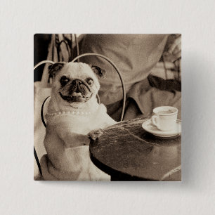 Café-Mops Button