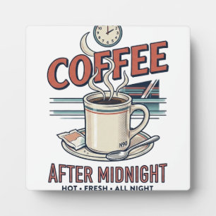 Café nach Mitternacht Retro-Motel-Tischplatte Fotoplatte