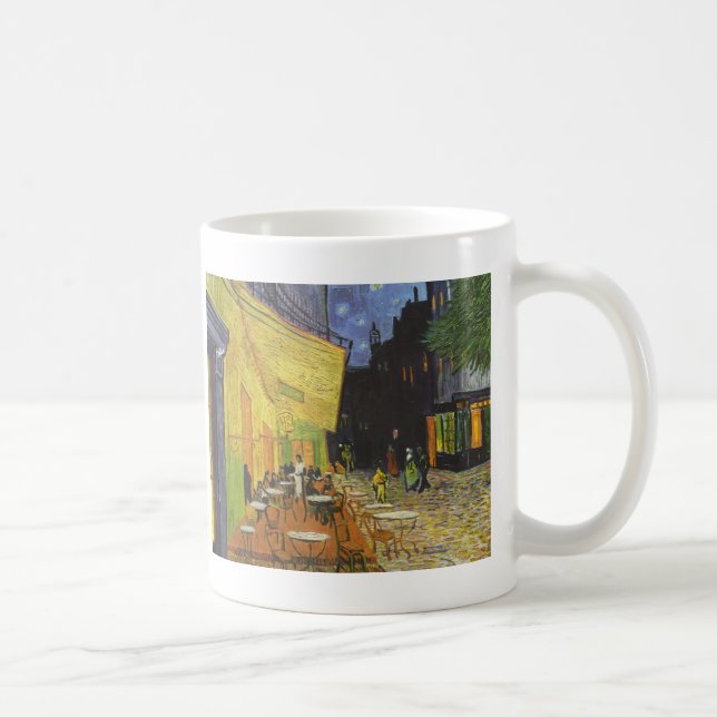 Café nachts durch Vincent van Gogh Kaffeetasse (Rechts)