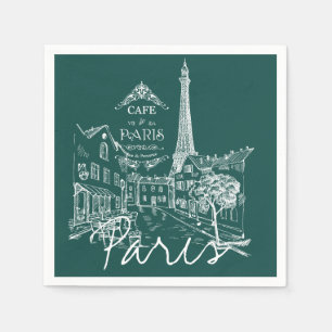 Café Napkins Serviette