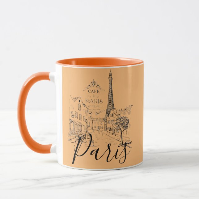 Café Paris Coffee Tasse (Links)