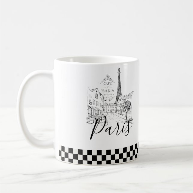 Café Paris Coffee Tasse (Links)
