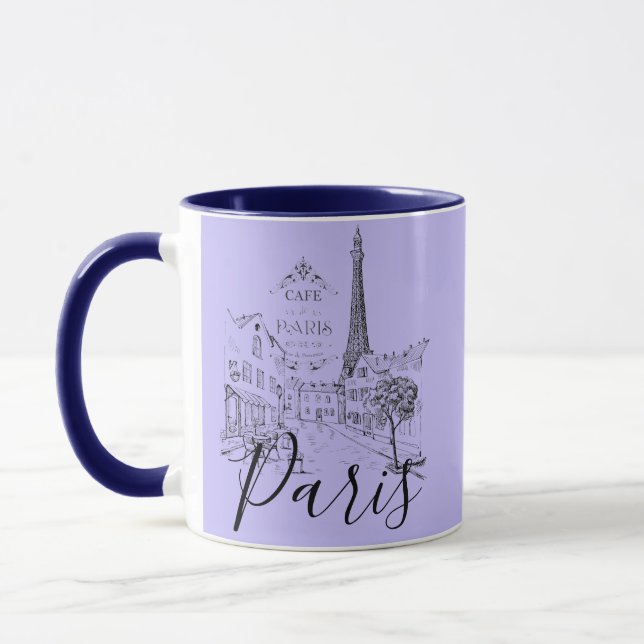 Café Paris Coffee Tasse (Links)