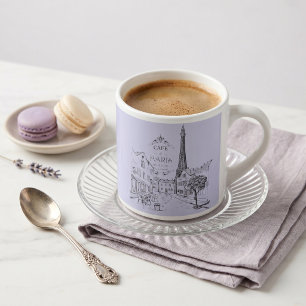 Café Paris Espresso Cup Espressotasse
