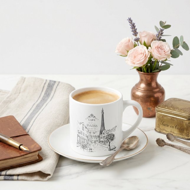 Café Paris Espressotasse (Von Creator hochgeladen)