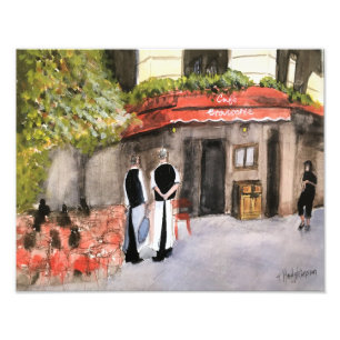 CAFÉ-PARIS-Foto-Druck Fotodruck