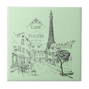 Cafe-Paris-Kachel Fliese