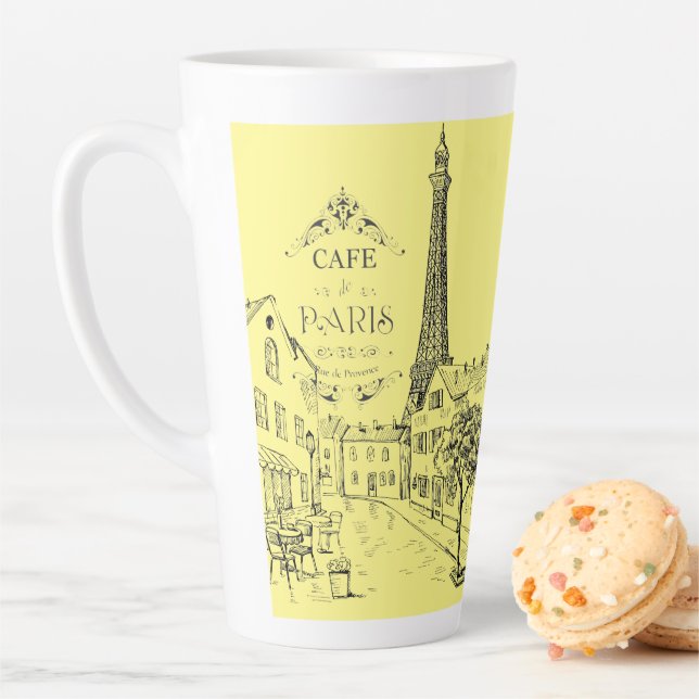 Cafe Paris Latte Tasse (Beispiel)