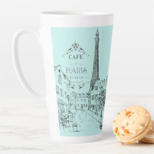 Café Paris Latte Tasse