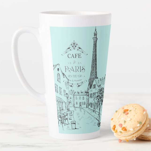 Café Paris Latte Tasse (Beispiel)
