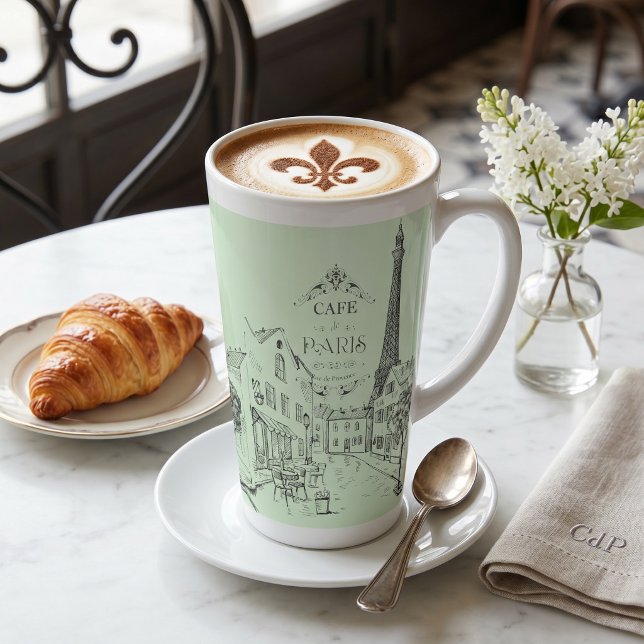 Café Paris Latte Tasse (Von Creator hochgeladen)