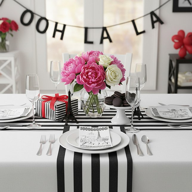 Cafe Paris Paper Guest Towels Serviette (Von Creator hochgeladen)