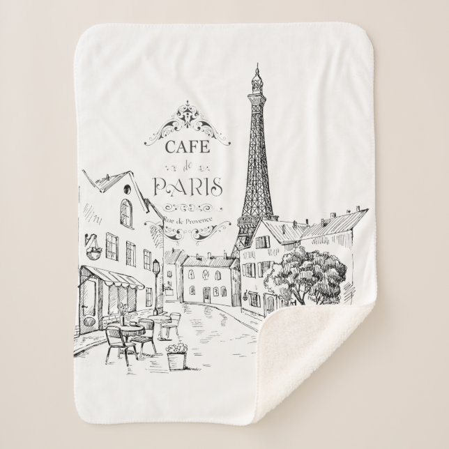 Café Paris Sherpadecke (Vorderseite)