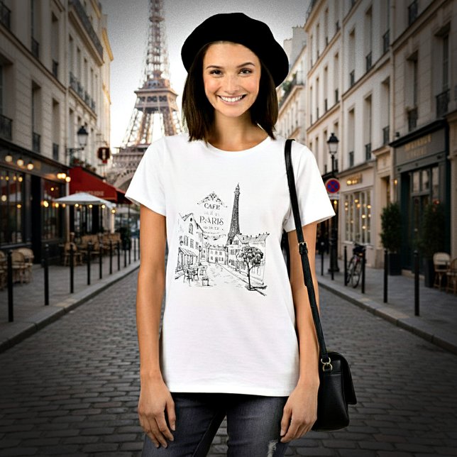Café Paris T-Shirt (Von Creator hochgeladen)