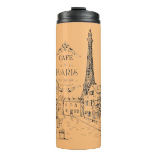 Cafe Paris Thermal Tumbler Thermosbecher