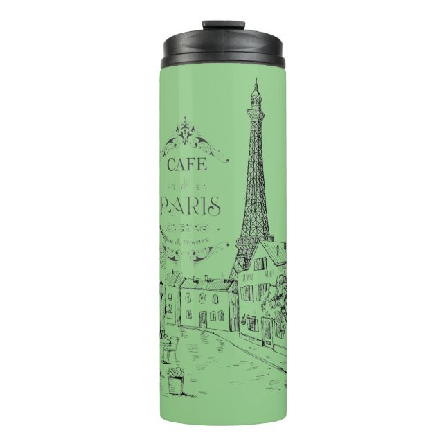 Cafe Paris Thermal Tumbler Thermosbecher (Vorderseite)