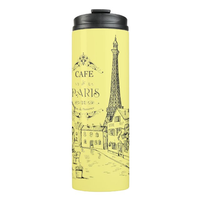 Cafe Paris Thermal Tumbler Thermosbecher (Vorderseite)