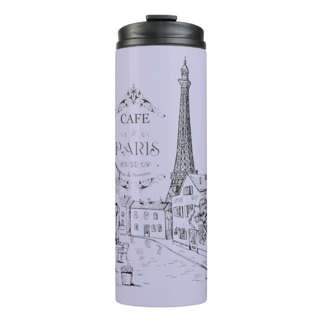 Cafe Paris Thermal Tumbler Thermosbecher (Vorderseite)