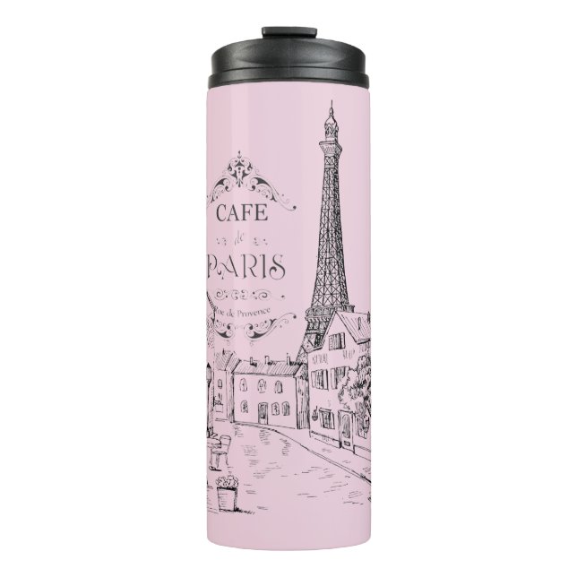 Cafe Paris Thermal Tumbler Thermosbecher (Vorderseite)