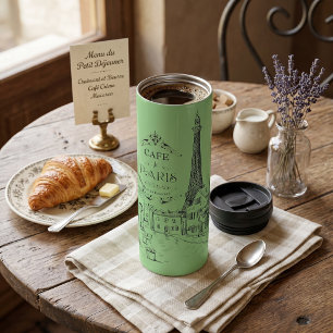 Cafe Paris Thermobecher Thermosbecher