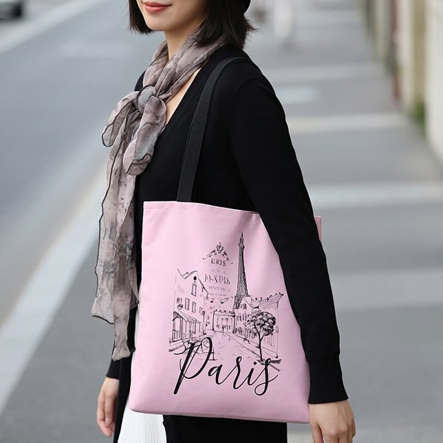 Café Paris Tote Bag (Von Creator hochgeladen)