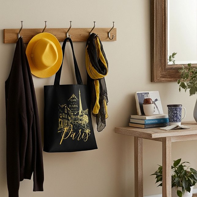 Café Paris Tote Bag (Von Creator hochgeladen)