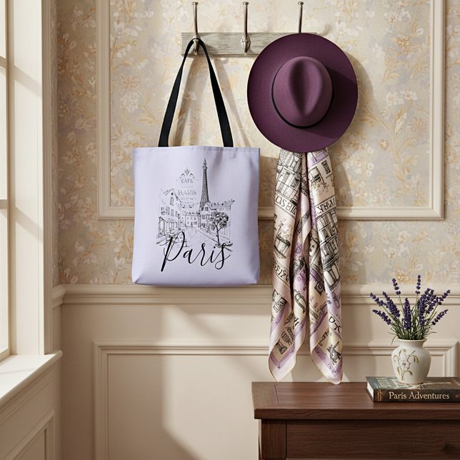 Café Paris Tote Bag (Von Creator hochgeladen)