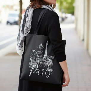 Cafe Paris Tragetasche