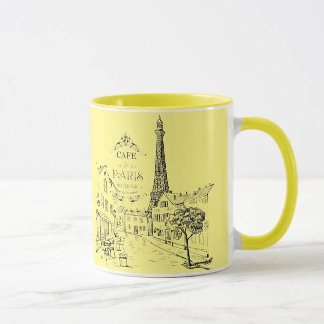 Cafe Paris Zwei-Tone-Tasse Tasse (Rechts)